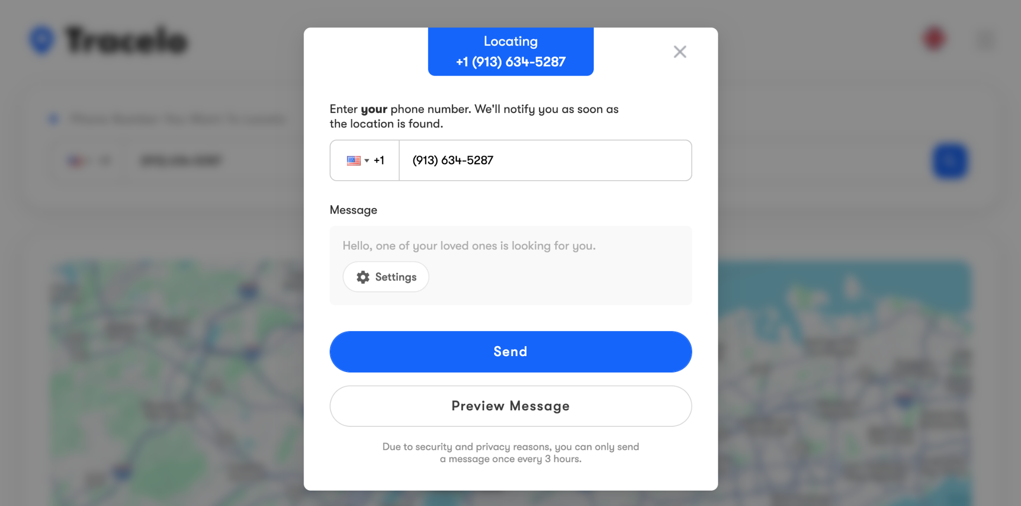 Location request