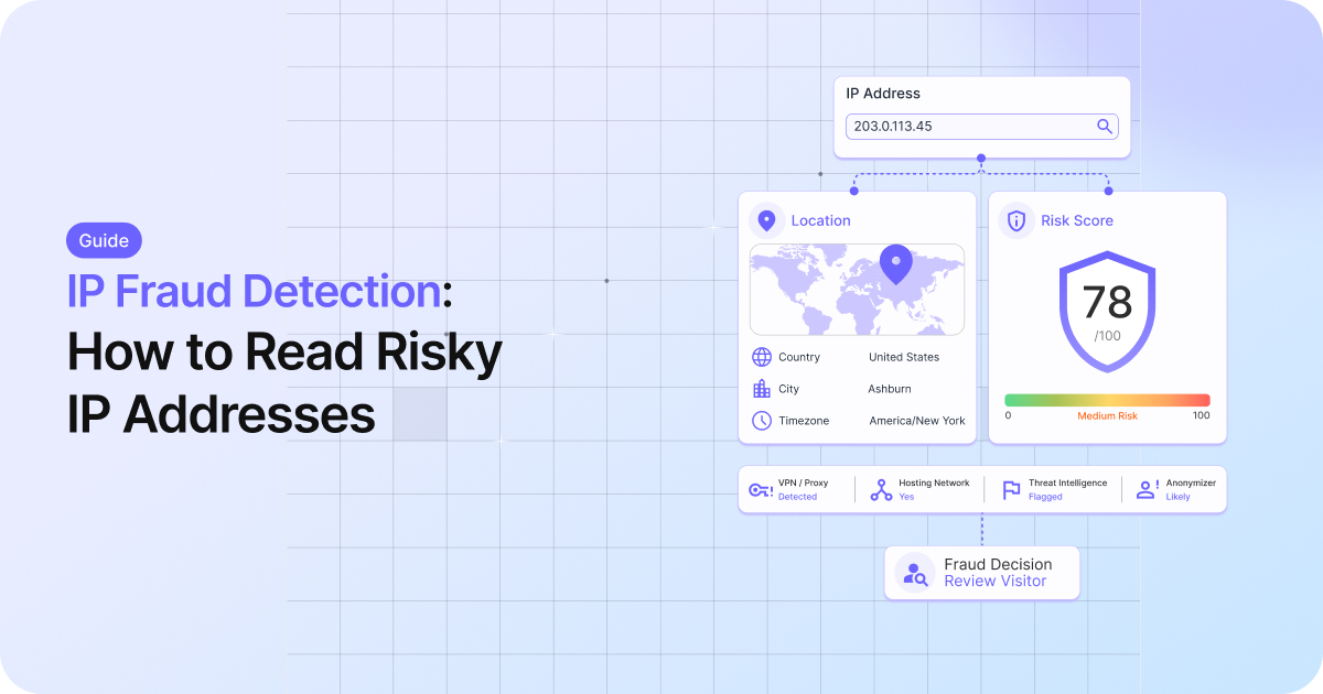 How to Detect Fraud With IP Address Data