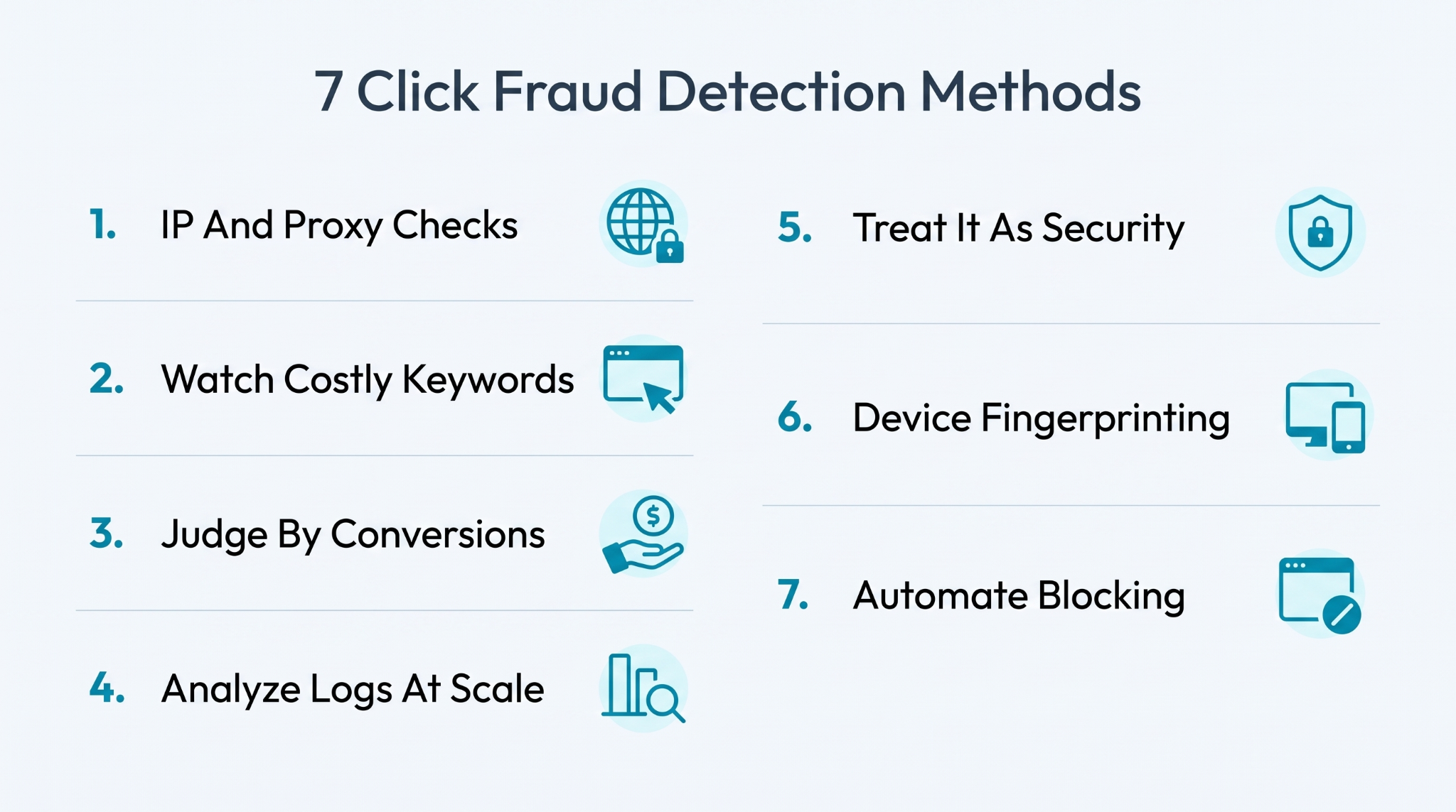 7 click fraud detection methods