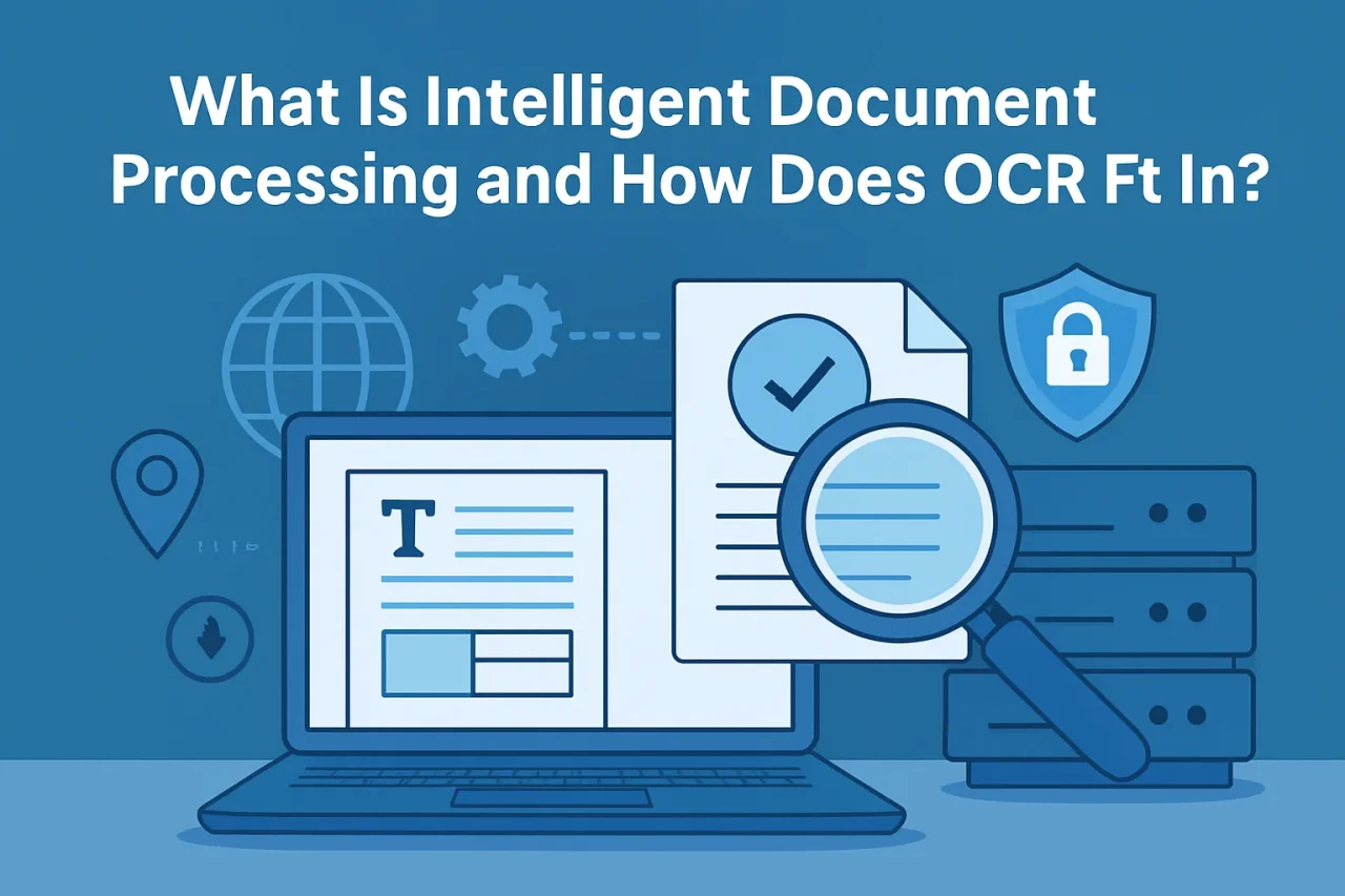 What Is Intelligent Document Processing and How Does OCR Fit In?