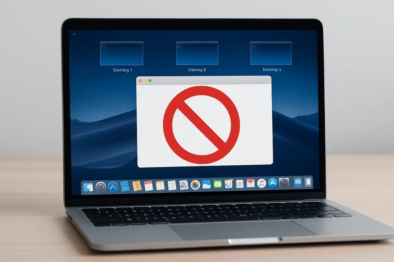 Disabling multiple desktops on Mac