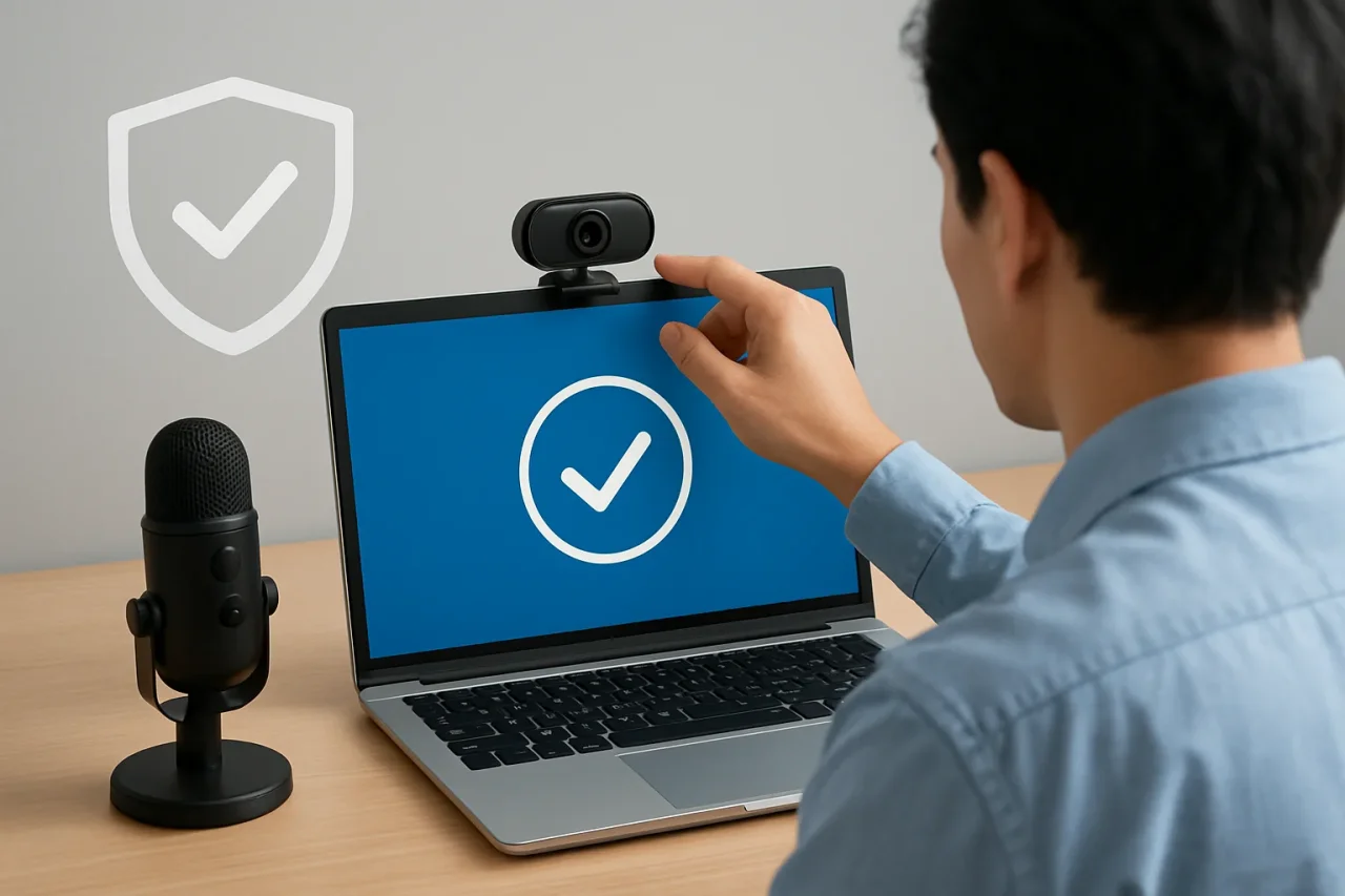 Why Testing Your Camera and Microphone Before an Online Meeting Matters