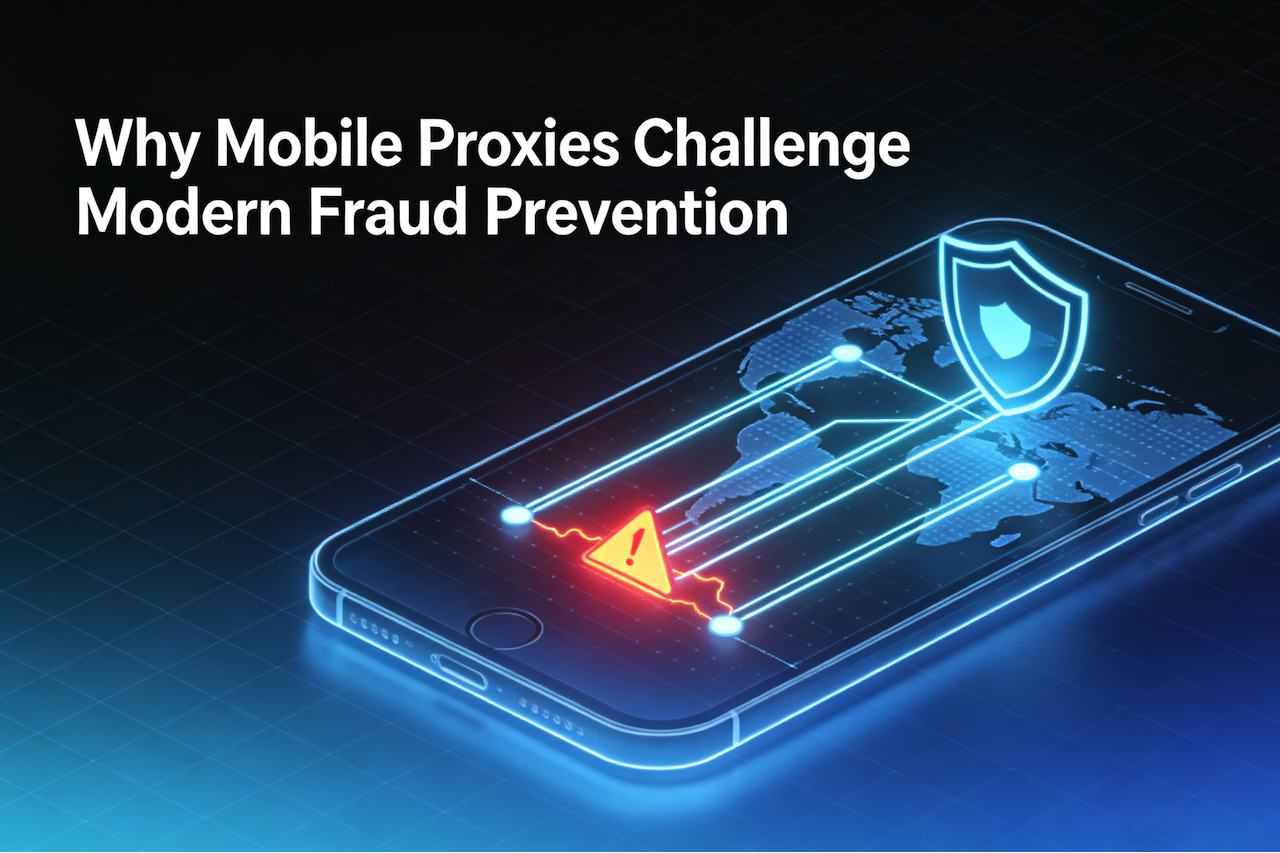 Why Mobile Proxies Challenge Modern Fraud Prevention