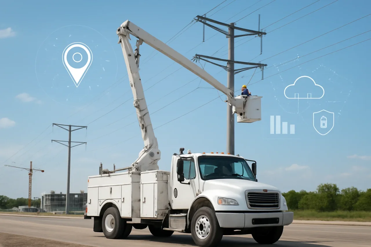 The Role of Power Line Trucks in the Digital Transformation of Construction and Manufacturing