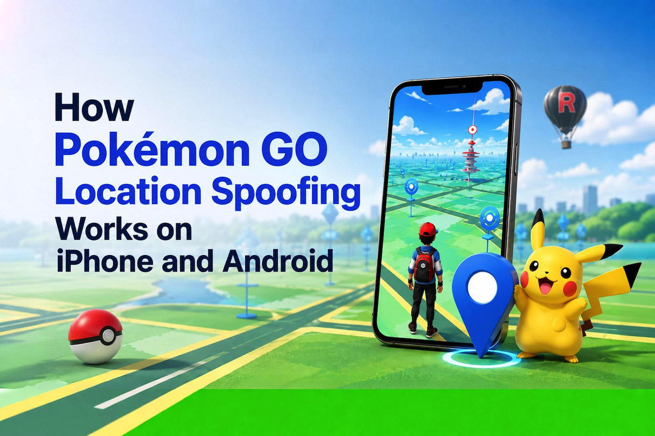 How Pokémon GO Location Spoofing Works on iPhone and Android