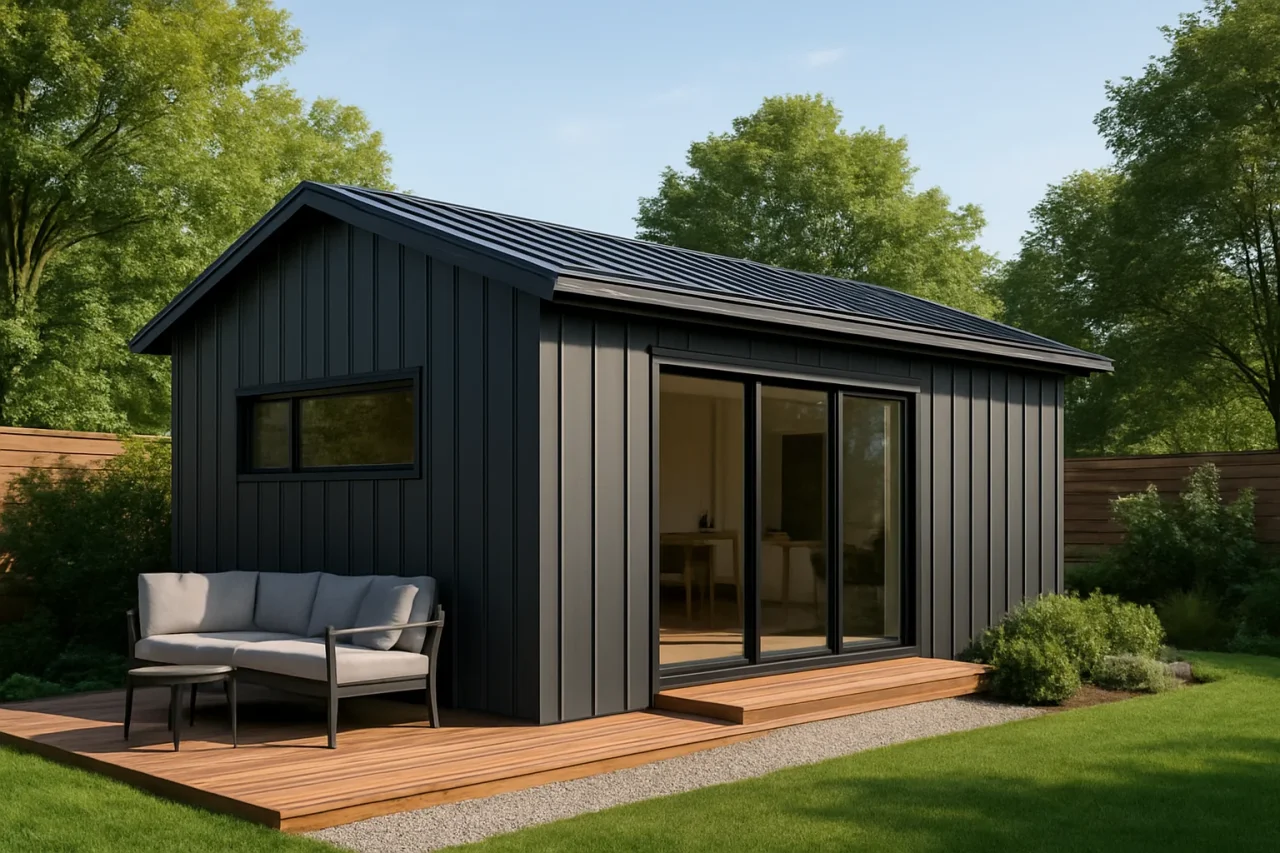Why Steel Buildings Are Becoming a Stylish Choice for Modern Backyard Living Spaces