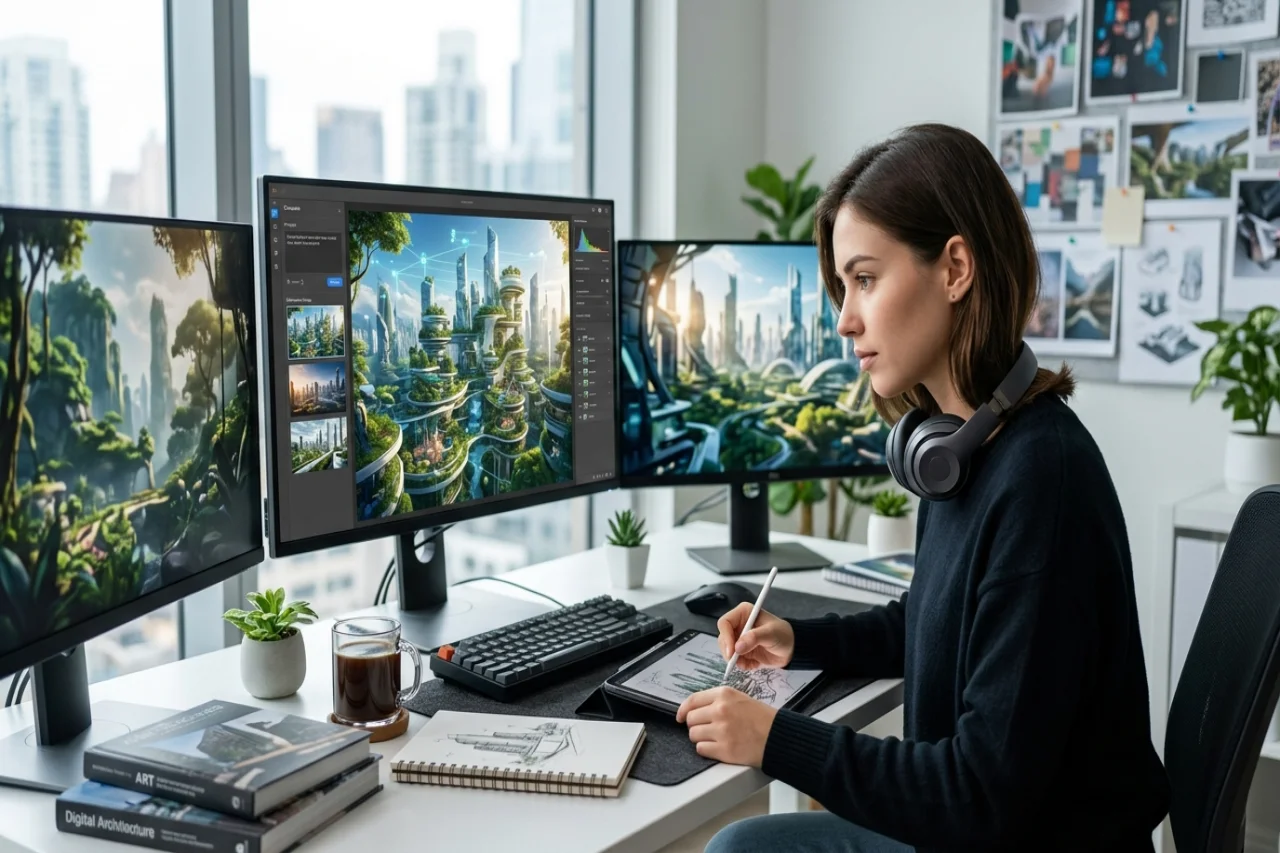 How to Turn Ideas into Detailed AI Images
