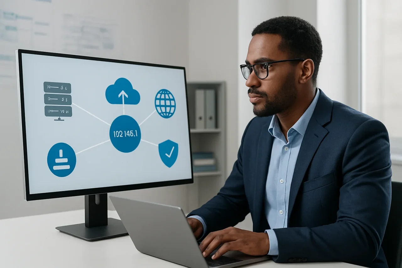 Data center to cloud migration illustration