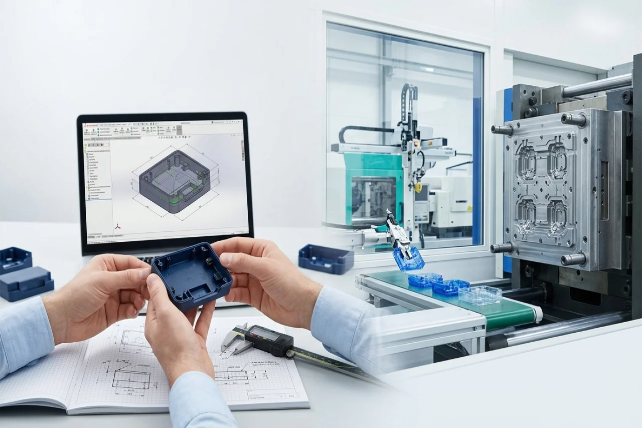 How Custom Plastic Parts Move From Design to Production