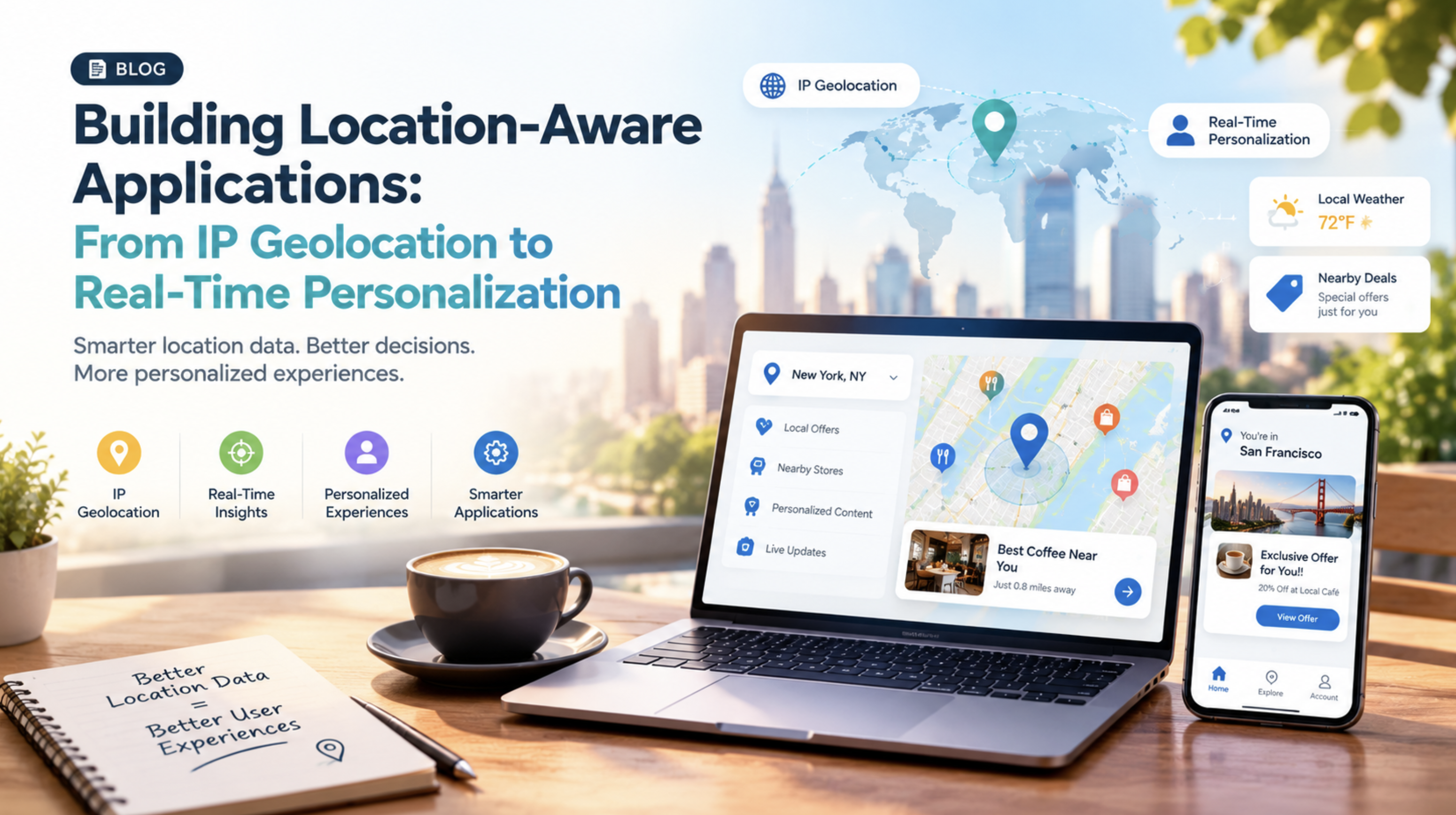Building Location-Aware Applications: From IP Geolocation to Real-Time Personalization