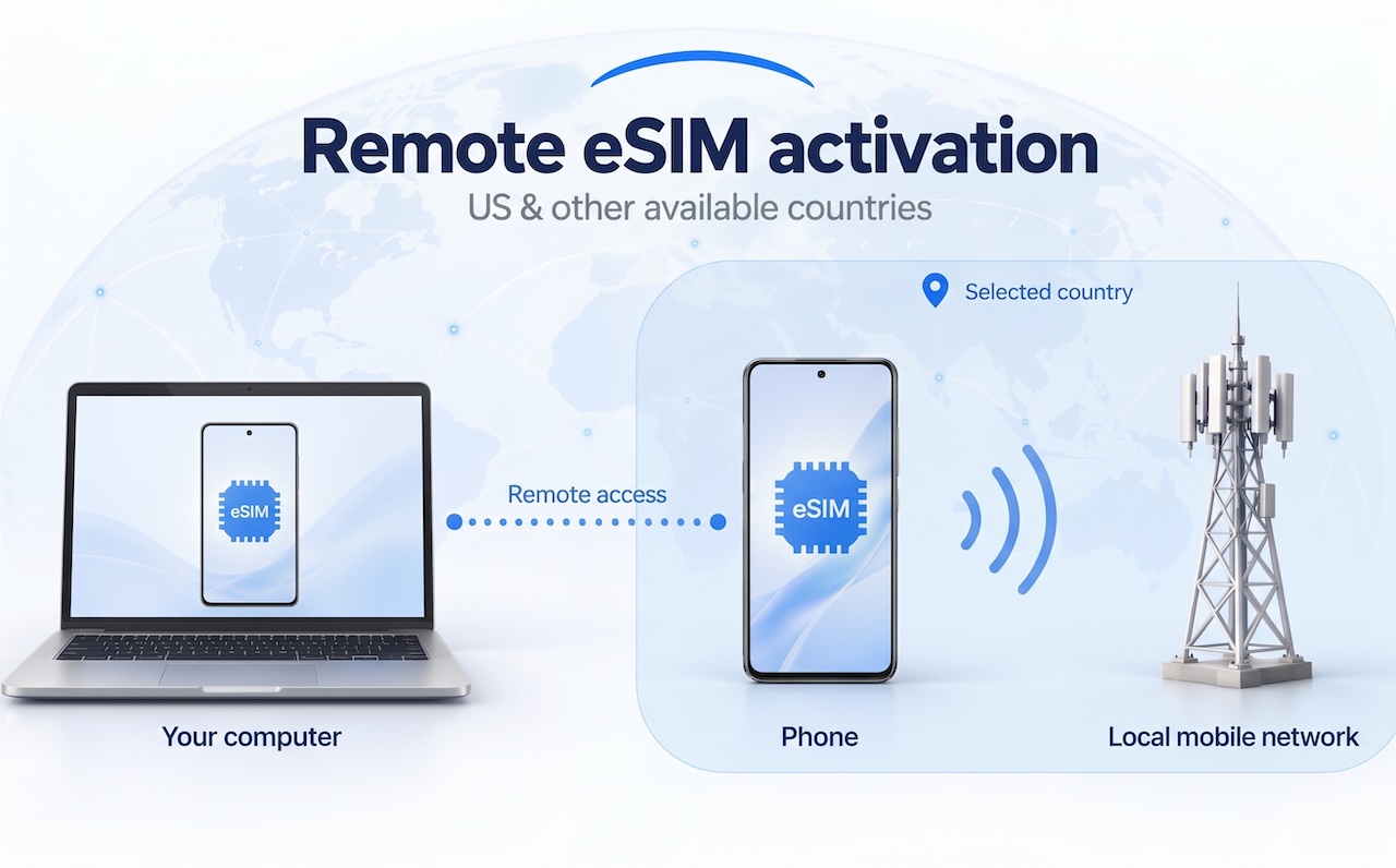 Unable to Activate an eSIM Abroad? How Remote Activation Works