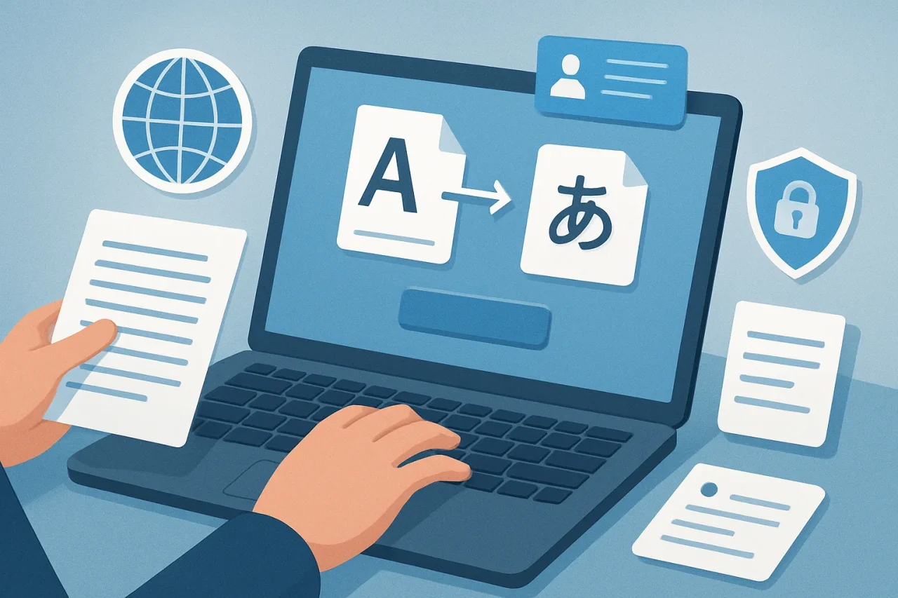 What Happens to Your Personal Documents When You Order a Translation Online