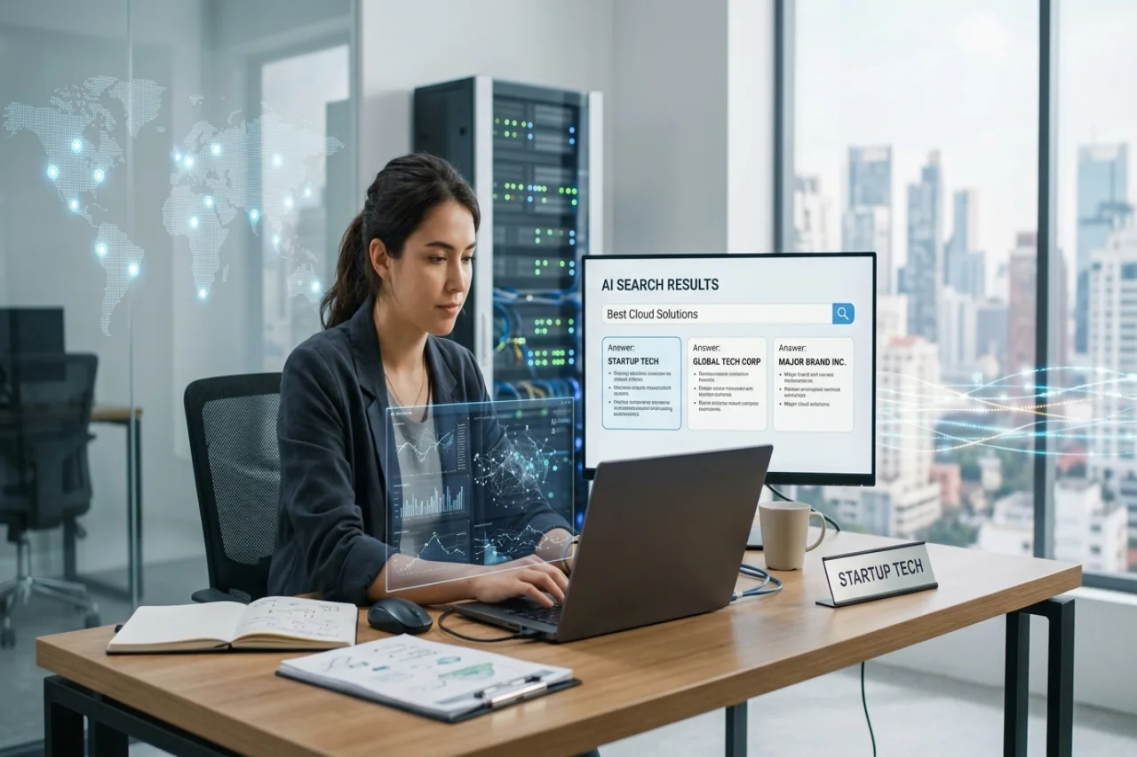 Can AI Search Help a Startup Compete With Bigger Brands?