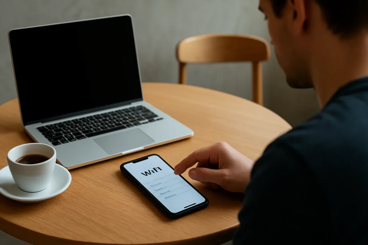 Making a Public Wi-Fi Safety Video Using AI