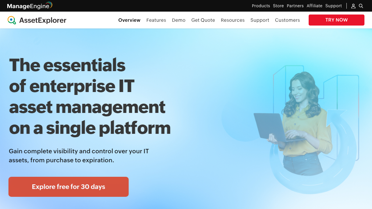 ManageEngine AssetExplorer